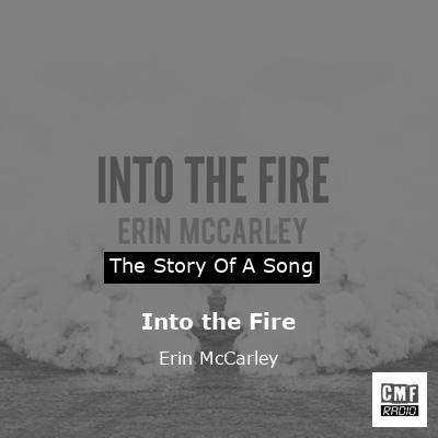 final cover Into the Fire Erin McCarley