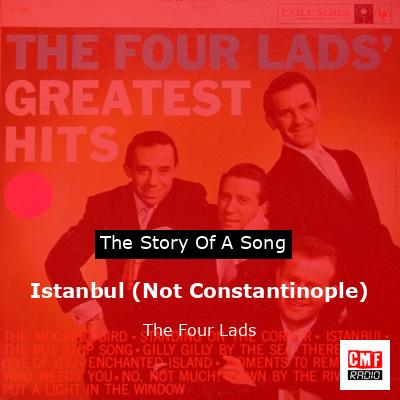 final cover Istanbul Not Constantinople The Four Lads