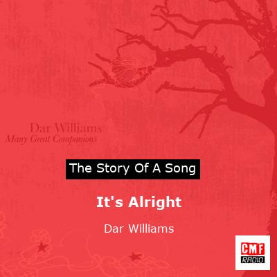 It’s Alright – Dar Williams