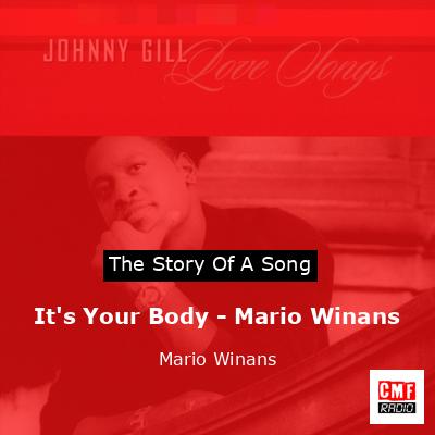 final cover Its Your Body Mario Winans Mario Winans