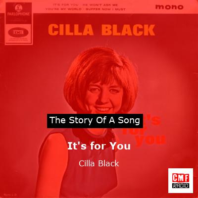 It’s for You – Cilla Black