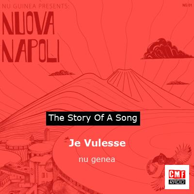 Je Vulesse – nu genea