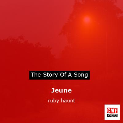 final cover Jeune ruby haunt
