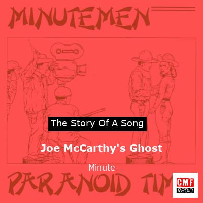 final cover Joe McCarthys Ghost Minute