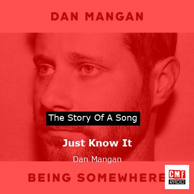 Just Know It – Dan Mangan