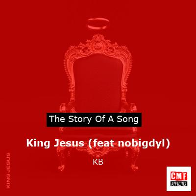 final cover King Jesus feat nobigdyl KB