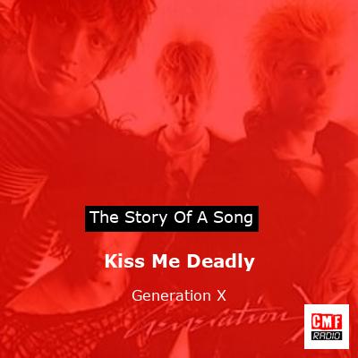 final cover Kiss Me Deadly Generation X