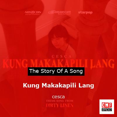 final cover Kung Makakapili Lang cesca
