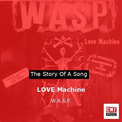 final cover LOVE Machine W.A.S.P