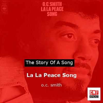 La La Peace Song – o.c. smith
