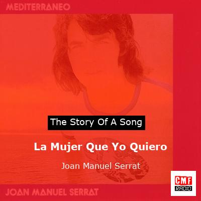La Mujer Que Yo Quiero – Joan Manuel Serrat