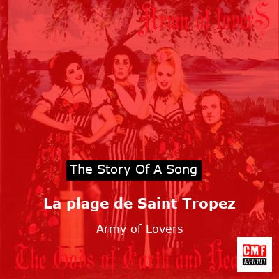 final cover La plage de Saint Tropez Army of Lovers