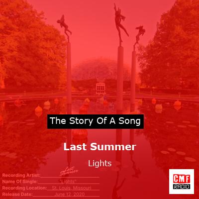 Last Summer – Lights
