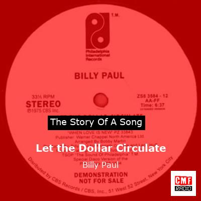 Let the Dollar Circulate – Billy Paul