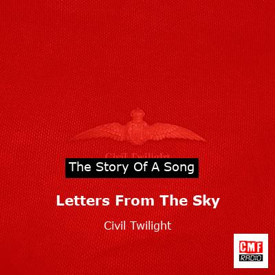 final cover Letters From The Sky Civil Twilight