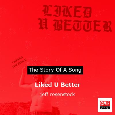 Liked U Better – jeff rosenstock