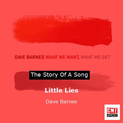 Little Lies – Dave Barnes
