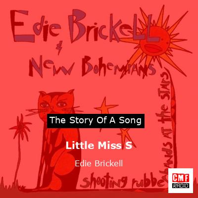 final cover Little Miss S Edie Brickell