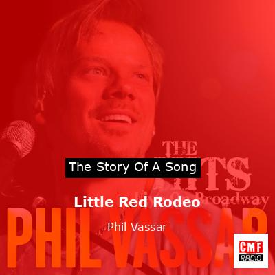 final cover Little Red Rodeo Phil Vassar