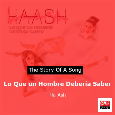 Lo Que un Hombre Debería Saber – Ha*Ash