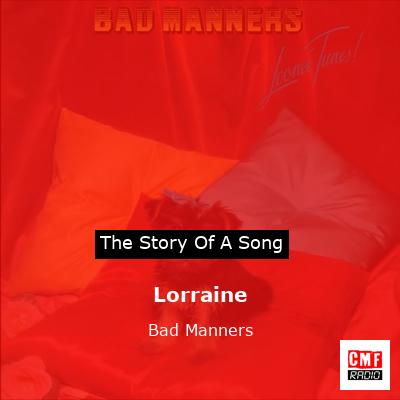 final cover Lorraine Bad Manners