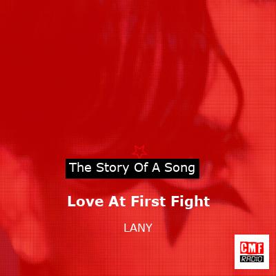 final cover Love At First Fight LANY