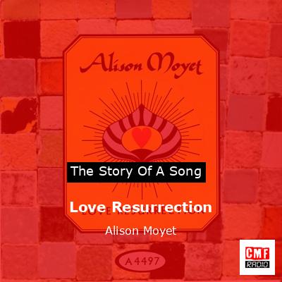 final cover Love Resurrection Alison Moyet