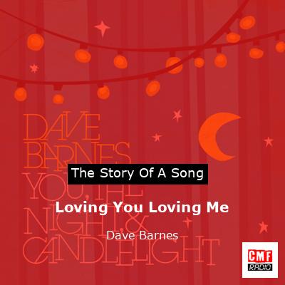 final cover Loving You Loving Me Dave Barnes