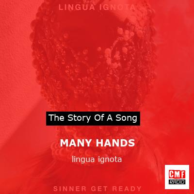 MANY HANDS – lingua ignota
