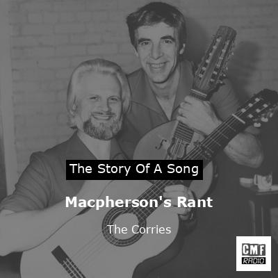 final cover Macphersons Rant The Corries