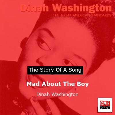 final cover Mad About The Boy Dinah Washington