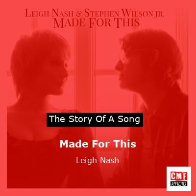 Made For This – Leigh Nash