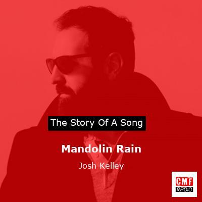 final cover Mandolin Rain Josh Kelley