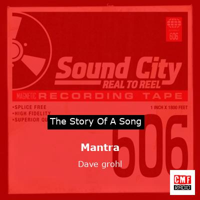 final cover Mantra Dave grohl