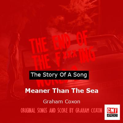 final cover Meaner Than The Sea Graham Coxon