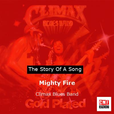 final cover Mighty Fire Climax Blues Band
