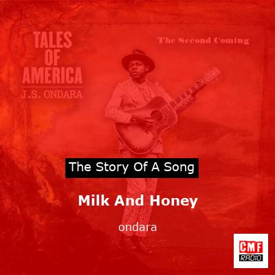 Milk And Honey – ondara