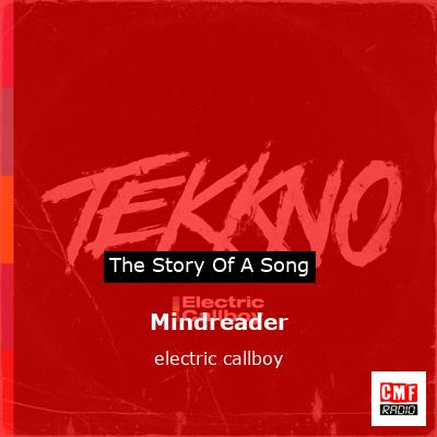 final cover Mindreader electric callboy