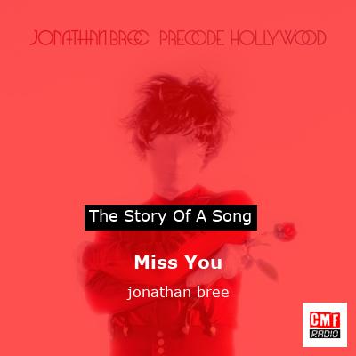 Miss You – jonathan bree