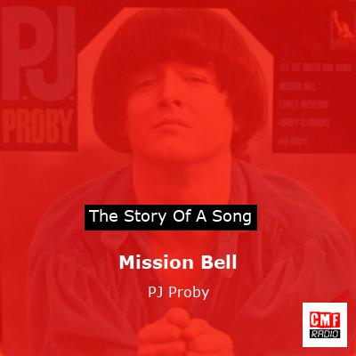 final cover Mission Bell PJ Proby