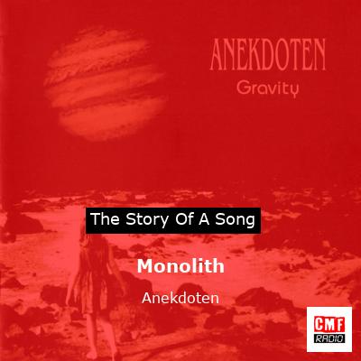 final cover Monolith Anekdoten