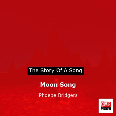 final cover Moon Song Phoebe Bridgers