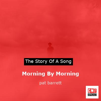 final cover Morning By Morning pat barrett