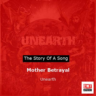 final cover Mother Betrayal Unearth