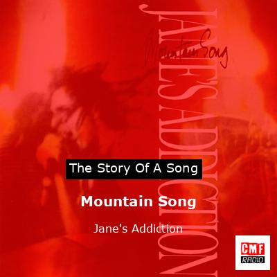 final cover Mountain Song Janes Addiction