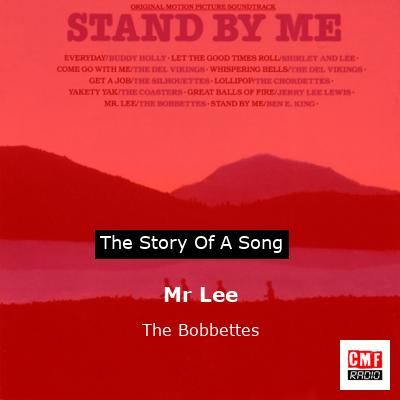 final cover Mr Lee The Bobbettes