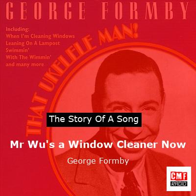 final cover Mr Wus a Window Cleaner Now George Formby