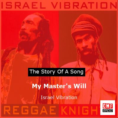 final cover My Masters Will Israel Vibration