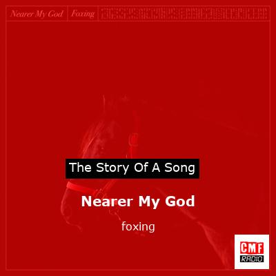 Nearer My God – foxing