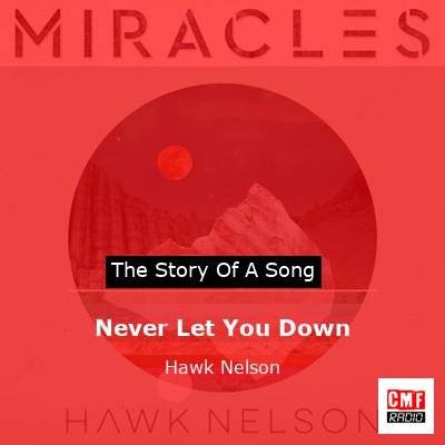 final cover Never Let You Down Hawk Nelson